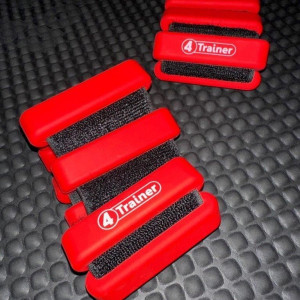 Bandes Lestées 4TRAINER | Rouge | Silicone 2x1kg