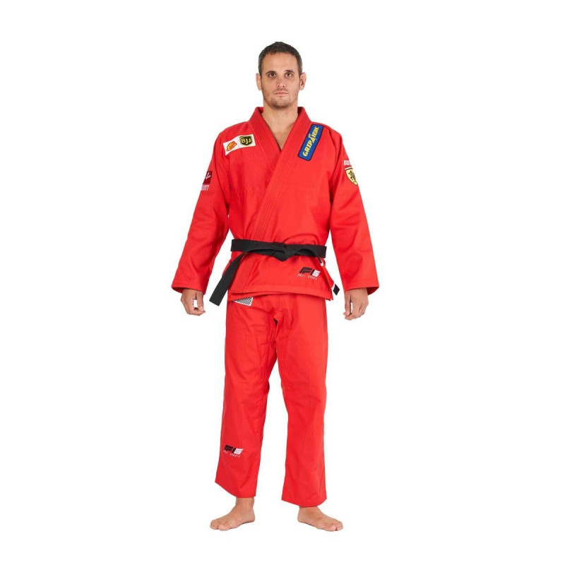 Kimono JJB Fuji Sports | Rouge | Suparaito XTR 2.0