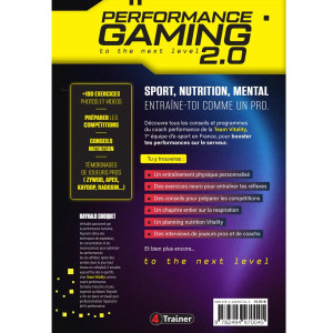 Livre Performance Gaming 2.0 4TRAINER | E-Sport Entraînement Pro Team Vitality
