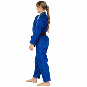 Kimono JJB Fuji Sports | Bleu | Blossom Femme