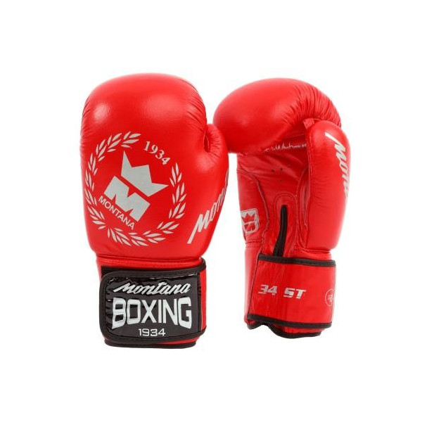 Gants de Boxe Montana | Rouge | Montana 34ST NewCode red