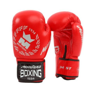 Gants de Boxe Montana | Rouge | Montana 34ST NewCode red