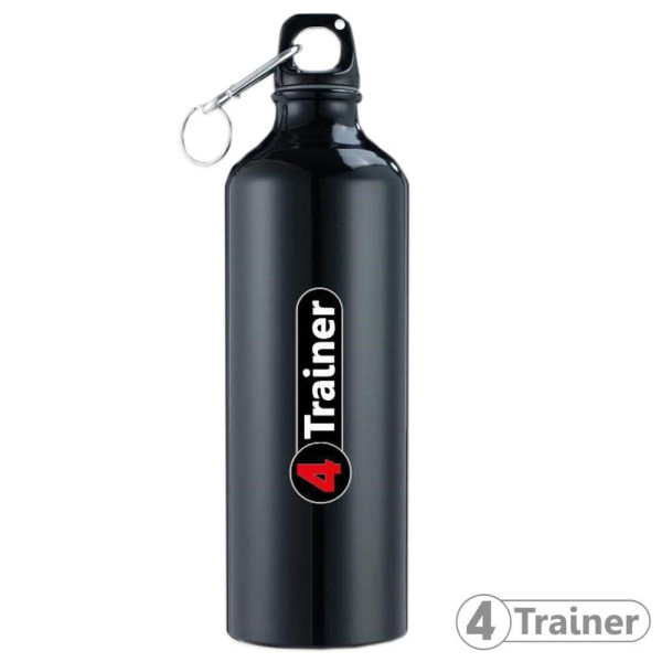 Gourde Aluminium 4TRAINER | Noir | 750ml