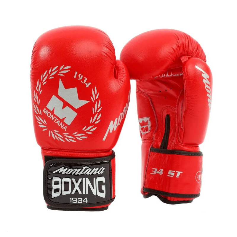 Gants de Boxe Montana | Rouge | Montana 34ST NewCode red
