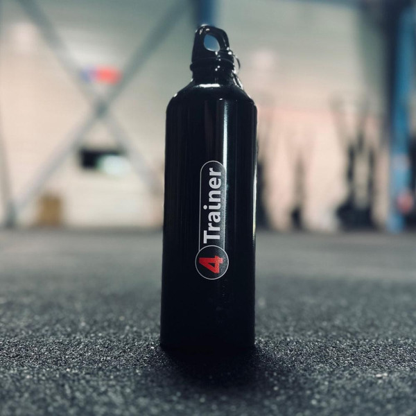 Gourde Aluminium 4TRAINER | Noir | 750ml