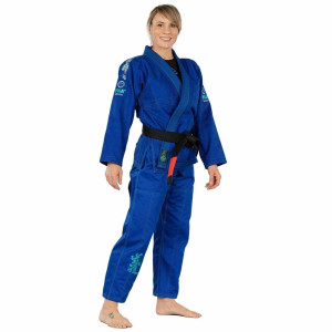 Kimono JJB Fuji Sports | Bleu | Blossom Femme