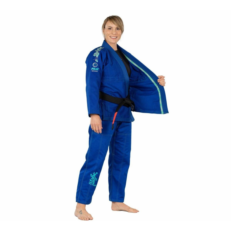 Kimono JJB Fuji Sports | Bleu | Blossom Femme