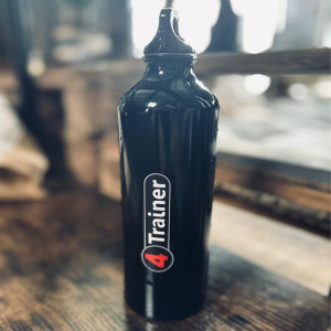 Gourde Aluminium 4TRAINER | Noir | 750ml
