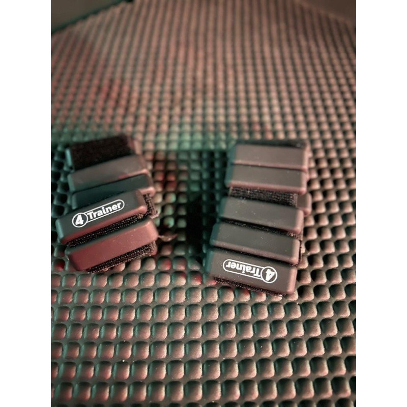 Bandes Lestées 4TRAINER | Noir | Silicone 2x0,5kg