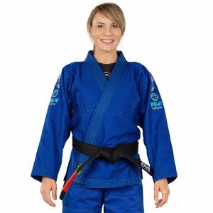 Kimono JJB Fuji Sports | Bleu | Blossom Femme