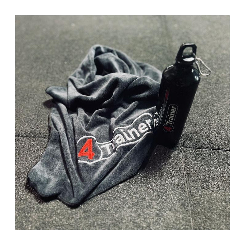 Gourde Aluminium 4TRAINER | Noir | 750ml