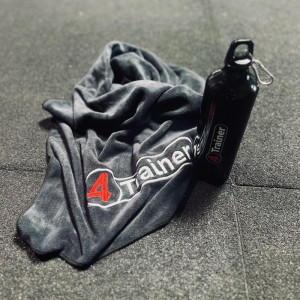 Gourde Aluminium 4TRAINER | Noir | 750ml