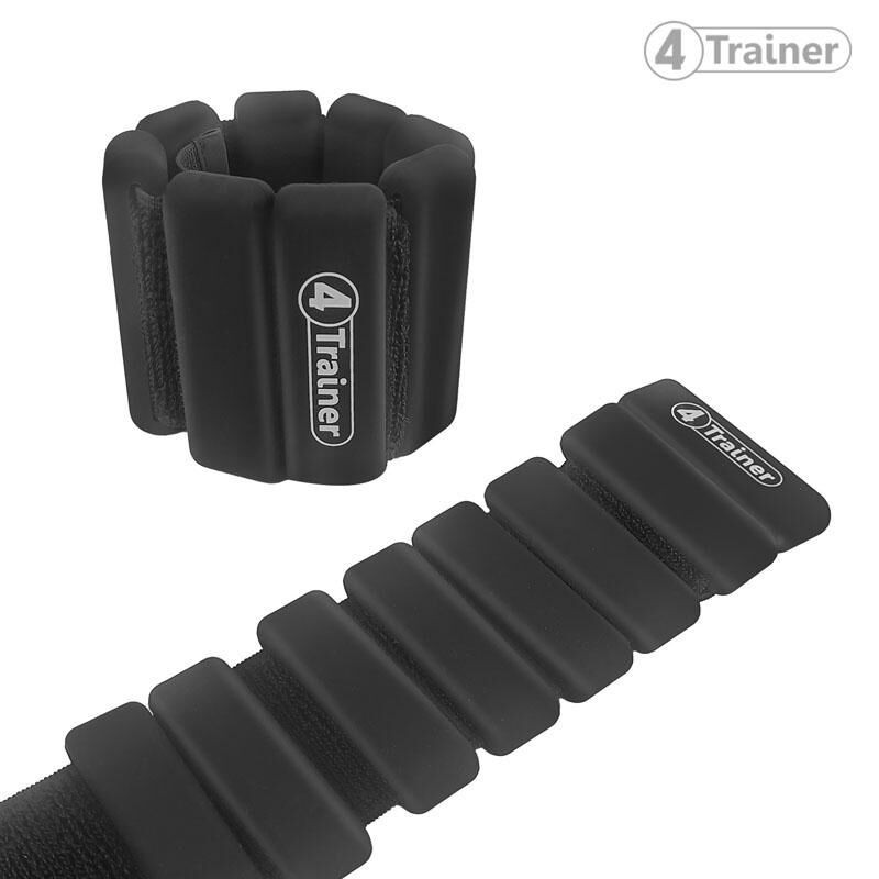 Bandes Lestées 4TRAINER | Noir | Silicone 2x0,5kg