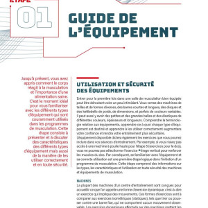 Livre Musculation 4TRAINER | Votre Performance Étape par Étape Guide