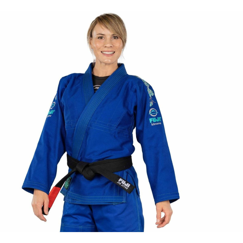 Kimono JJB Fuji Sports | Bleu | Blossom Femme