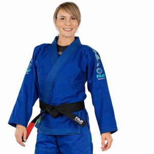 Kimono JJB Fuji Sports | Bleu | Blossom Femme