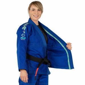 Kimono JJB Fuji Sports | Bleu | Blossom Femme