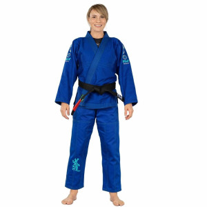 Kimono JJB Fuji Sports | Bleu | Blossom Femme