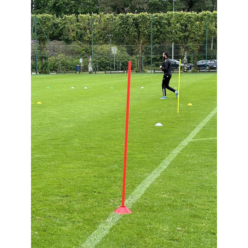 Piquets de Slalom 4TRAINER | Rouge | Lot de 5 - 160cm