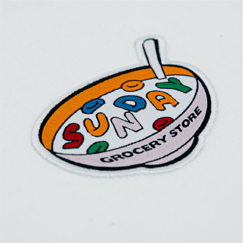 Kimono JJB - Sunday Grocery Store - Blanc - CEREAL HOOPS WHITE