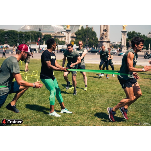 Bande Élastique Powerband Fort | Vert L 15-23kg | 4Trainer