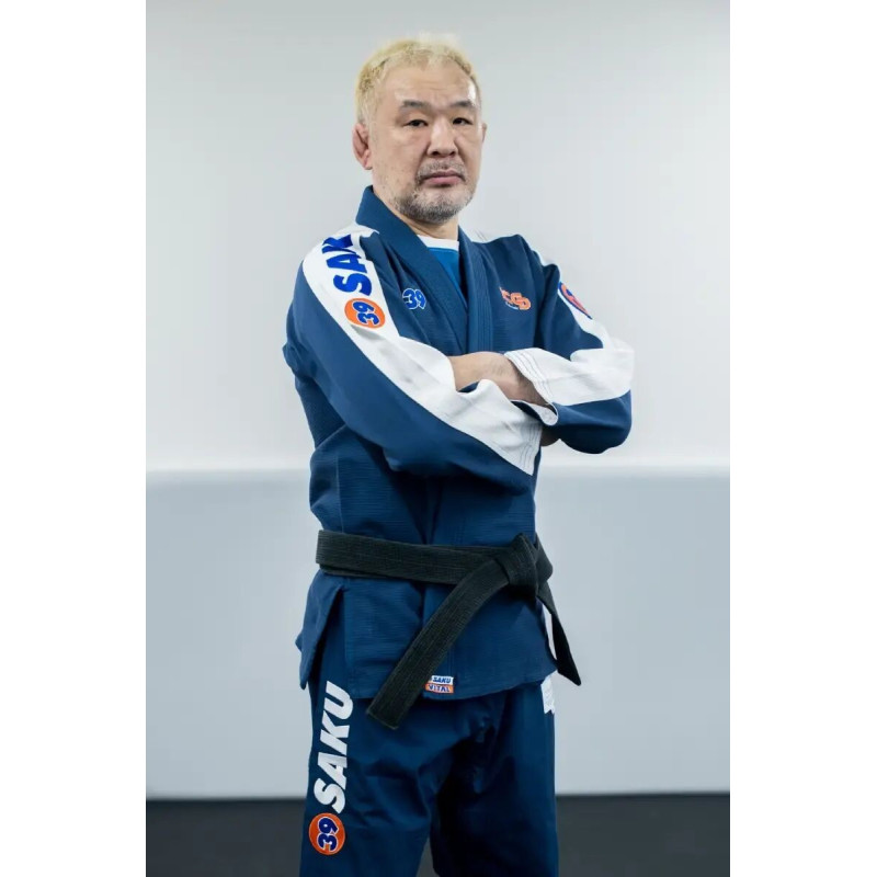 Kimono JJB - Sakuraba - Navy - Vital - IBJJF