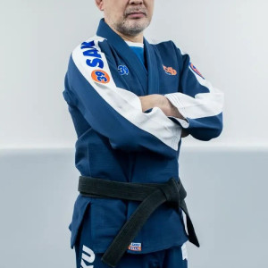 Kimono JJB - Sakuraba - Navy - Vital - IBJJF