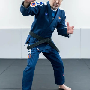 Kimono JJB - Sakuraba - Navy - Vital - IBJJF