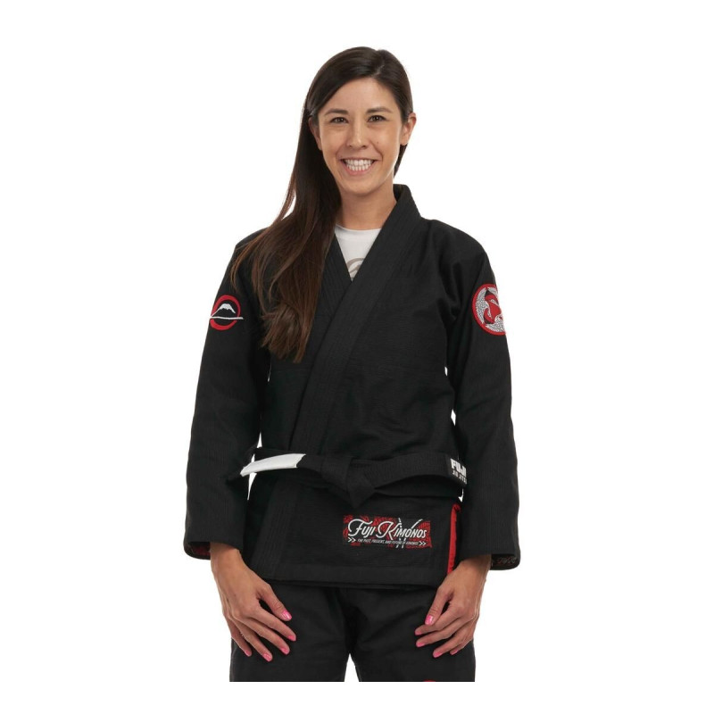 Kimono JJB Fuji Sports | Noir | Suparaito Crane Edition