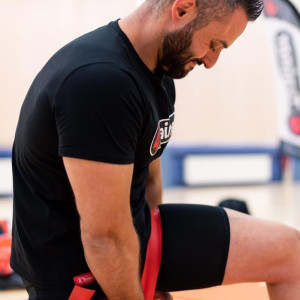 Bandes de Compression 4TRAINER | Noir Rouge | Voodoo Floss Band
