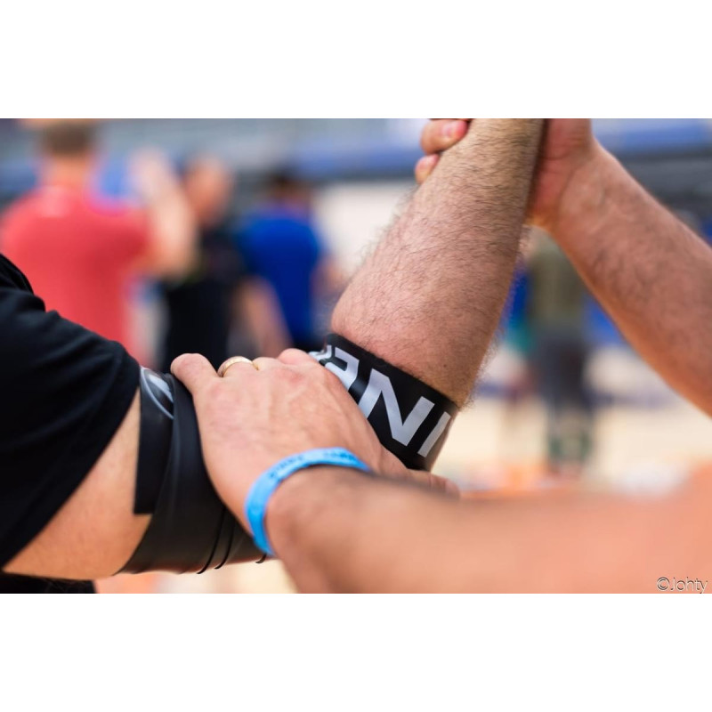 Bandes de Compression 4TRAINER | Noir Rouge | Voodoo Floss Band