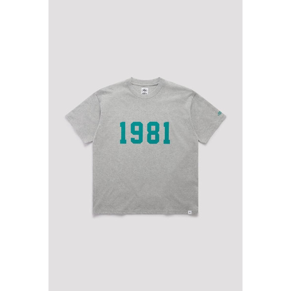 T-Shirt GentleArtApparel | Gris Chiné | 1981