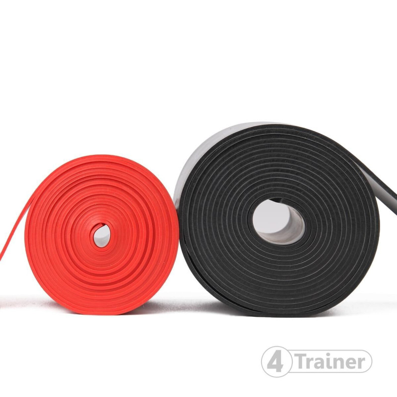 Bandes de Compression 4TRAINER | Noir Rouge | Voodoo Floss Band