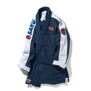 Kimono JJB - Sakuraba - Navy - Vital - IBJJF