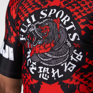 Rashguard Fuji Sports | Rouge | Oni vs. Anaconda
