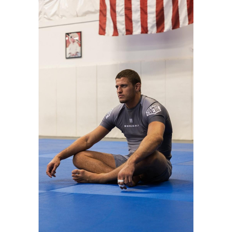 Short 2-en-1 - Aesthetic - Gris Métallisé - Collaboration Meregali