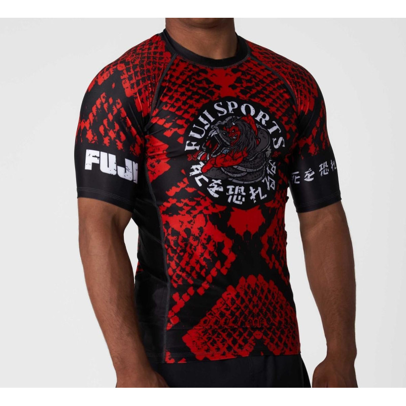 Rashguard Fuji Sports | Rouge | Oni vs. Anaconda