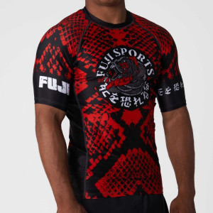 Rashguard Fuji Sports | Rouge | Oni vs. Anaconda