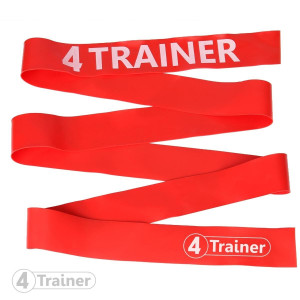 Bandes de Compression 4TRAINER | Noir Rouge | Voodoo Floss Band