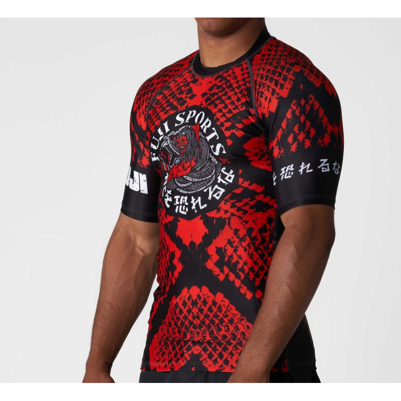 Rashguard Fuji Sports | Rouge | Oni vs. Anaconda
