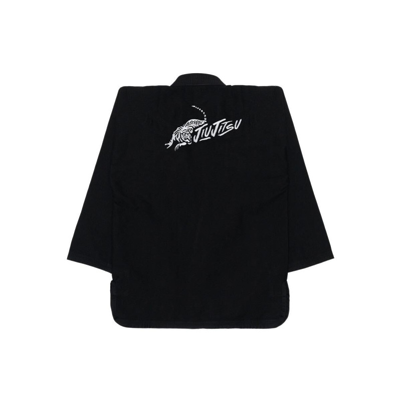 Kimono JJB - Kimono Aesthetic  Noir et Blanc - Tiger - certifié IBJJF et UAEJJF