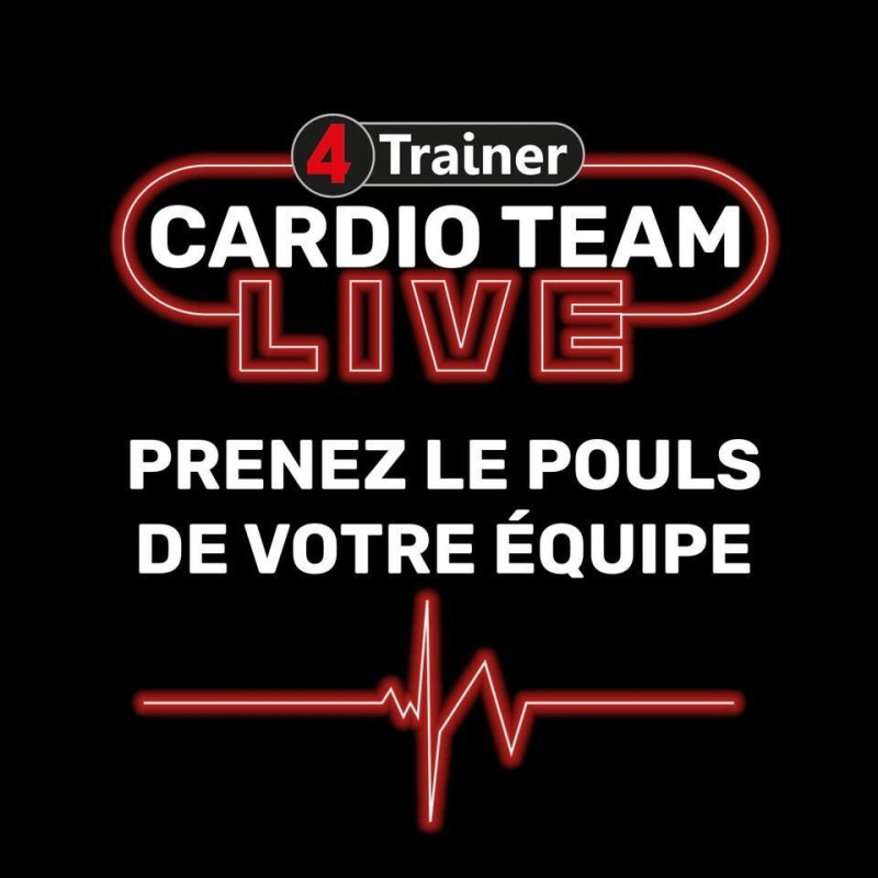 Analyseur Fréquence Cardiaque 4TRAINER | Cardio Team | Système Collectif