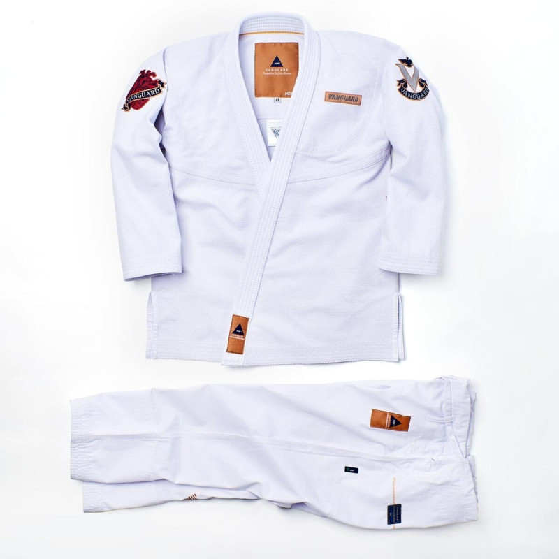 Kimono JJB Blanc - Vanguard - Competitore - IBJJF