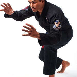 Kimono JJB Noir - Vanguard - Competitore Rose Gold - IBJJF