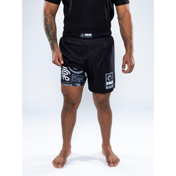Short de Grappling Fuji Sports | Noir | Ultimate