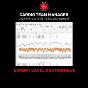 Analyseur Fréquence Cardiaque 4TRAINER | Cardio Team | Système Collectif