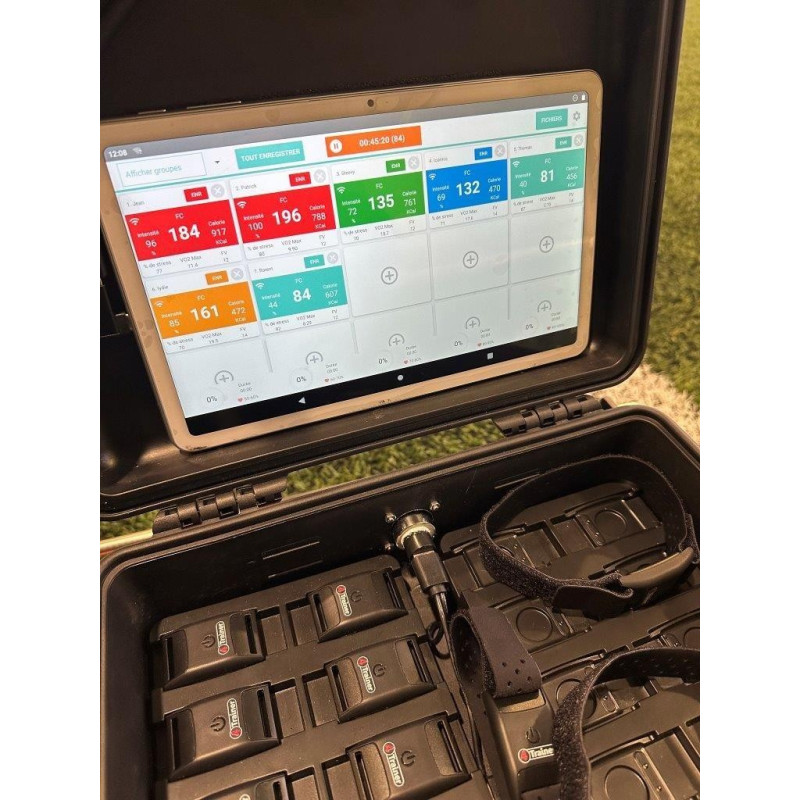 Analyseur Fréquence Cardiaque 4TRAINER | Cardio Team | Système Collectif