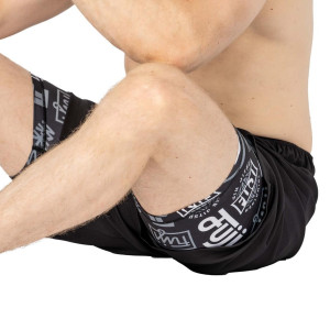 Short de Grappling Fuji Sports | Noir | Ultimate