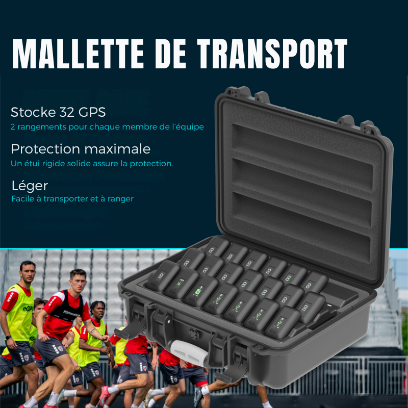 Pack GPS Équipe 4TRAINER | PitchEro | Système tracking sportif