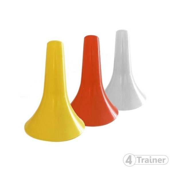 Balises d'Agilité 4TRAINER | Rouge | Lot de 6 Cônes 23cm